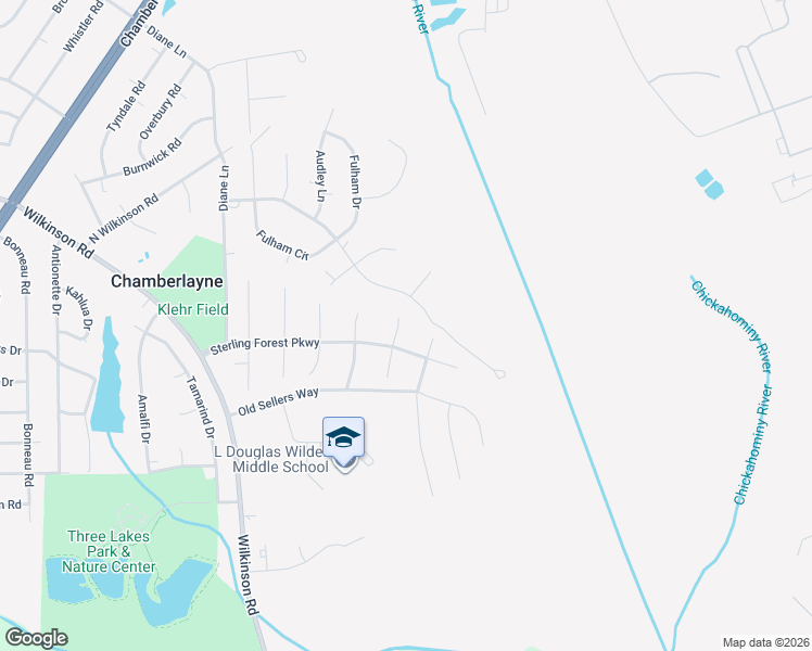 map of restaurants, bars, coffee shops, grocery stores, and more near 8000 Moss Gate Court in Richmond