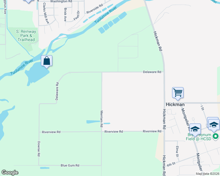 map of restaurants, bars, coffee shops, grocery stores, and more near 770 Merriam Road in Hickman