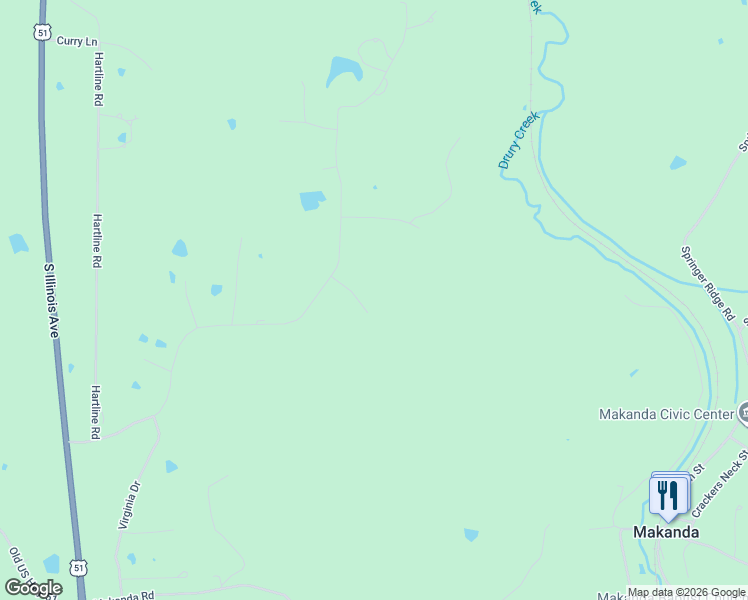 map of restaurants, bars, coffee shops, grocery stores, and more near Bunker Road in Makanda