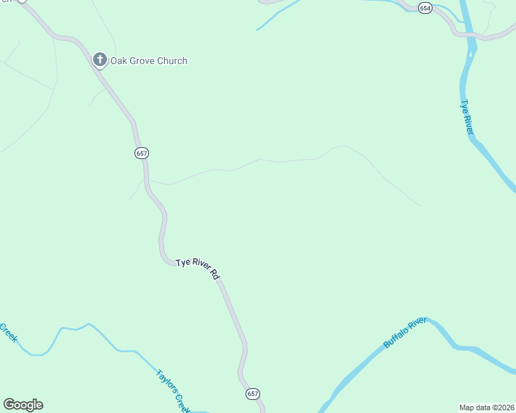 map of restaurants, bars, coffee shops, grocery stores, and more near Rives Lane in Nelson County