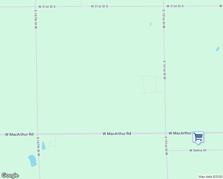 map of restaurants, bars, coffee shops, grocery stores, and more near 16164 West Macarthur Road in Goddard