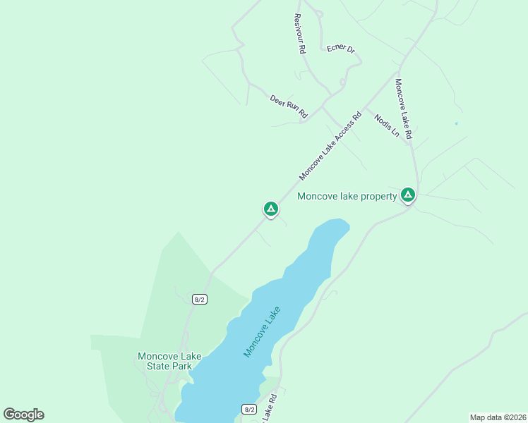 map of restaurants, bars, coffee shops, grocery stores, and more near 1350 County Road 8/2 in GAP MILLS