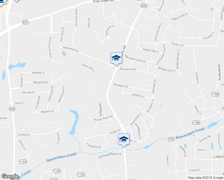 map of restaurants, bars, coffee shops, grocery stores, and more near 8185 Piabads Court in Mechanicsville