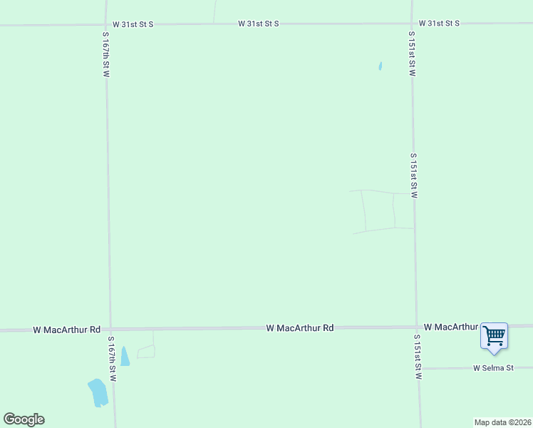 map of restaurants, bars, coffee shops, grocery stores, and more near 16510 West 39th Street South in Goddard