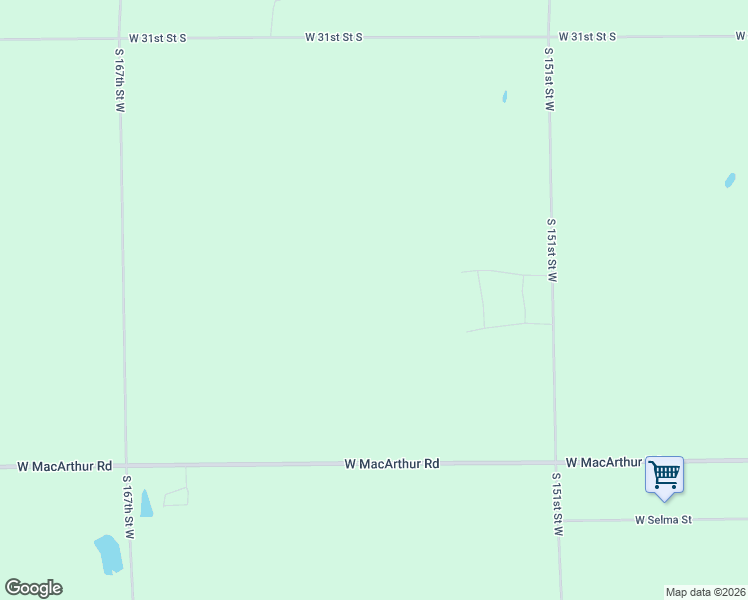 map of restaurants, bars, coffee shops, grocery stores, and more near 3401 South 151st Street West in Goddard