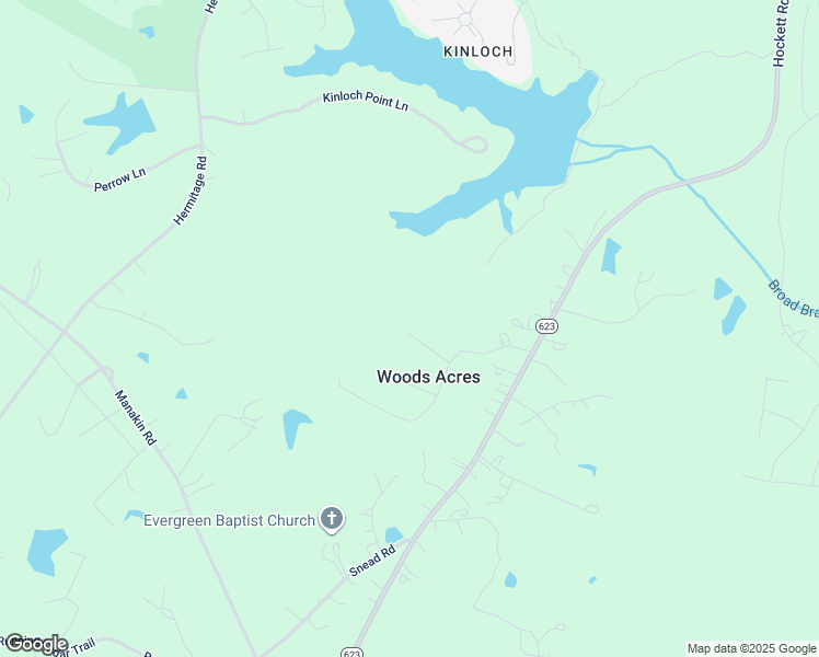 map of restaurants, bars, coffee shops, grocery stores, and more near 410 Wood Acres Road in Manakin-Sabot