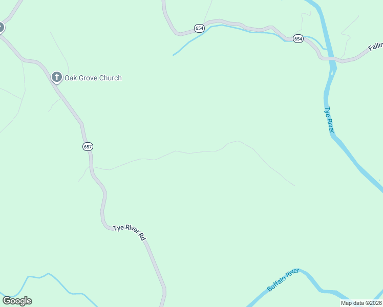 map of restaurants, bars, coffee shops, grocery stores, and more near Rives Lane in Nelson County