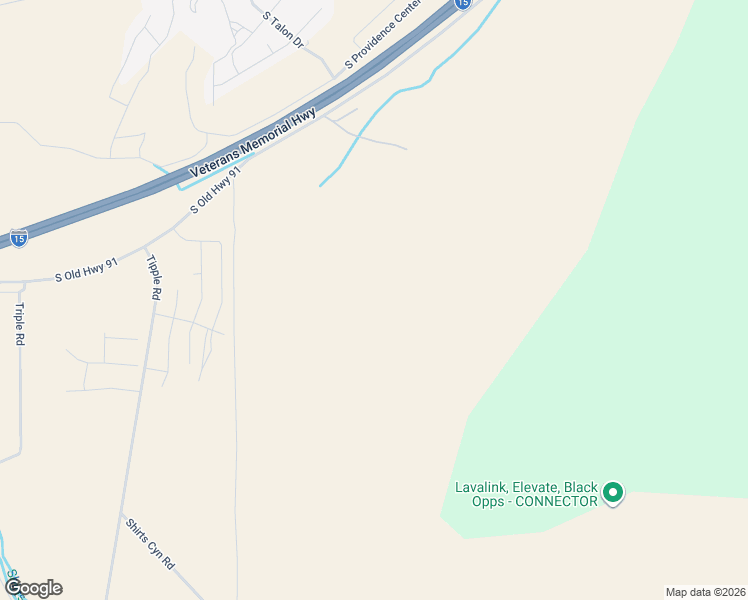 map of restaurants, bars, coffee shops, grocery stores, and more near 2576 West 2700 South in Cedar City