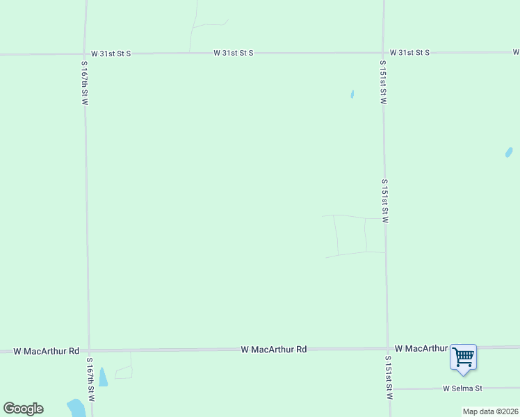 map of restaurants, bars, coffee shops, grocery stores, and more near 16479 West 31st Street South in Goddard