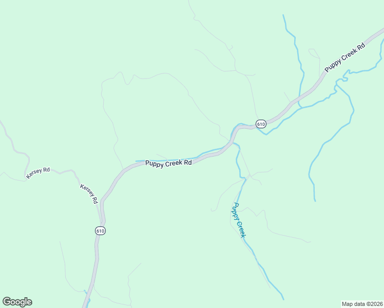 map of restaurants, bars, coffee shops, grocery stores, and more near Puppy Creek Road in Amherst