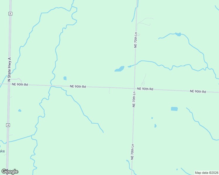 map of restaurants, bars, coffee shops, grocery stores, and more near Northeast 90th Road in Lamar