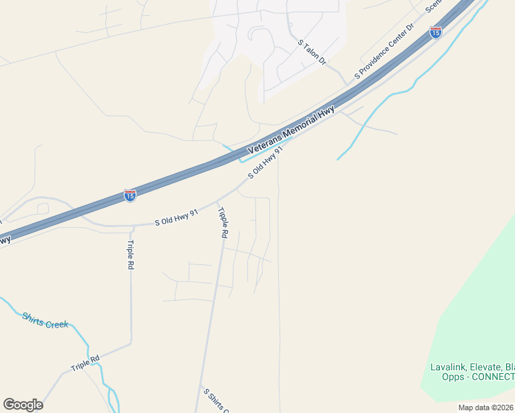 map of restaurants, bars, coffee shops, grocery stores, and more near 2639 Mann Lane in Cedar City
