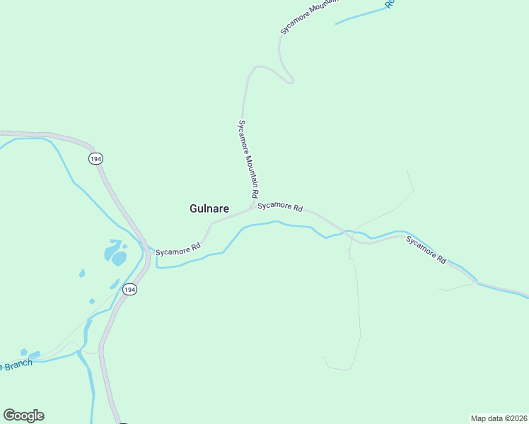 map of restaurants, bars, coffee shops, grocery stores, and more near Sycamore Road in Pikeville