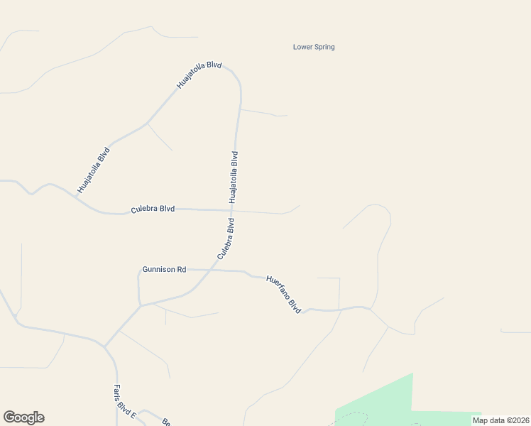 map of restaurants, bars, coffee shops, grocery stores, and more near Terra Del Sol Place in Huerfano County