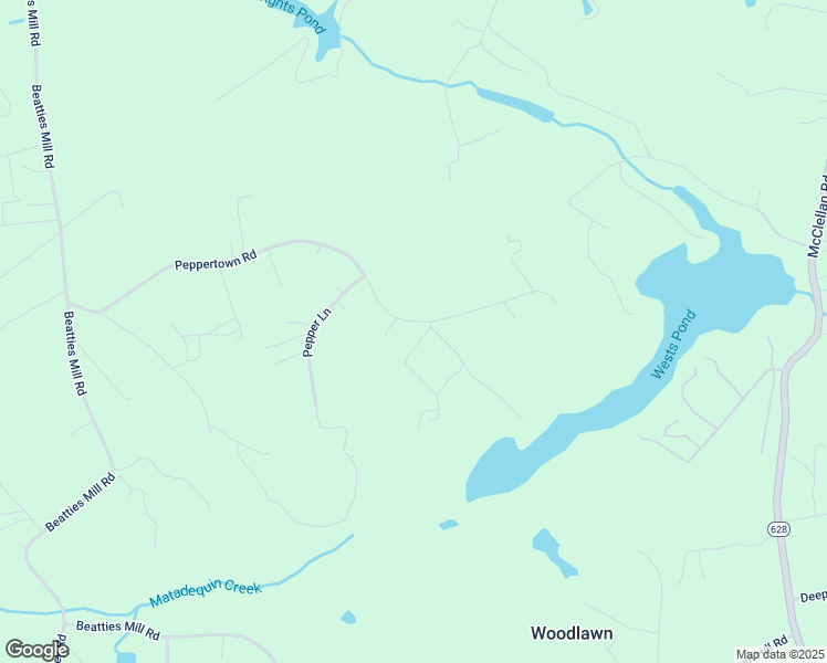 map of restaurants, bars, coffee shops, grocery stores, and more near 4097 Peppertown Road in Mechanicsville