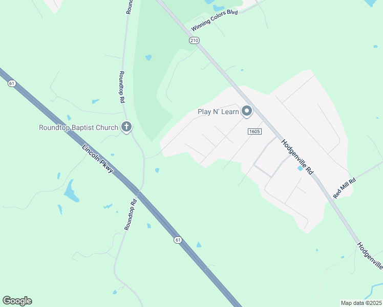 map of restaurants, bars, coffee shops, grocery stores, and more near 101-113 Ray St in Elizabethtown