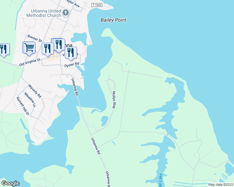 map of restaurants, bars, coffee shops, grocery stores, and more near 659 Mollys Way in Saluda