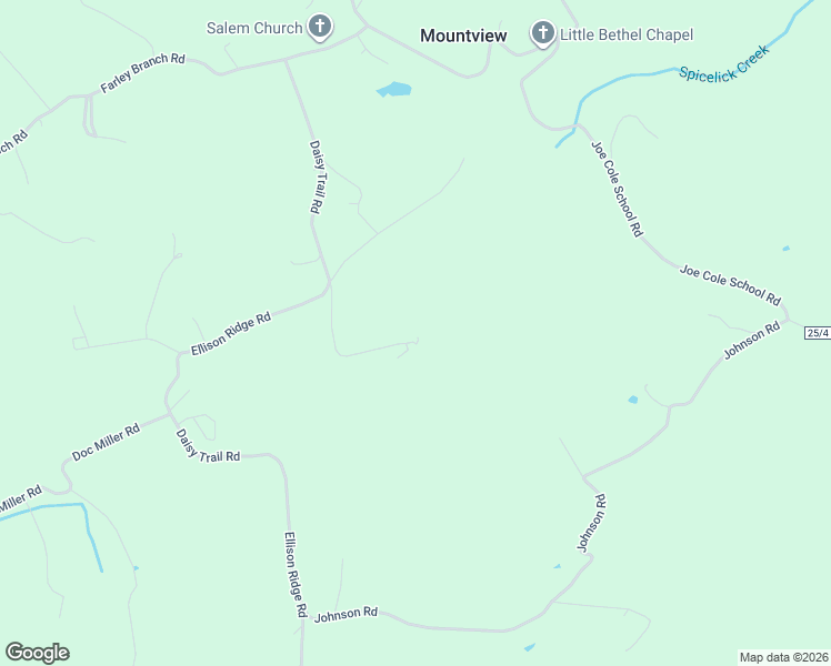 map of restaurants, bars, coffee shops, grocery stores, and more near 335 Lower Oak Ridge in Cool Ridge
