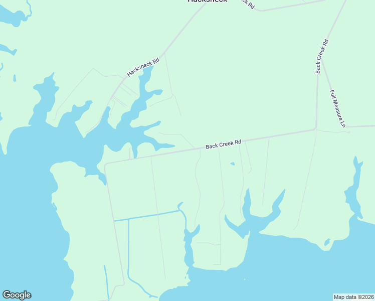 map of restaurants, bars, coffee shops, grocery stores, and more near State Route 633 in Accomack County