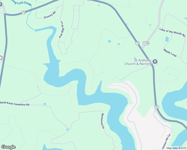 map of restaurants, bars, coffee shops, grocery stores, and more near Meadowview Lane in Breckinridge County