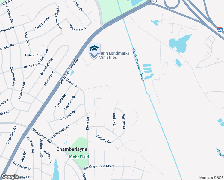 map of restaurants, bars, coffee shops, grocery stores, and more near 200 Pilgrim Lane in Richmond