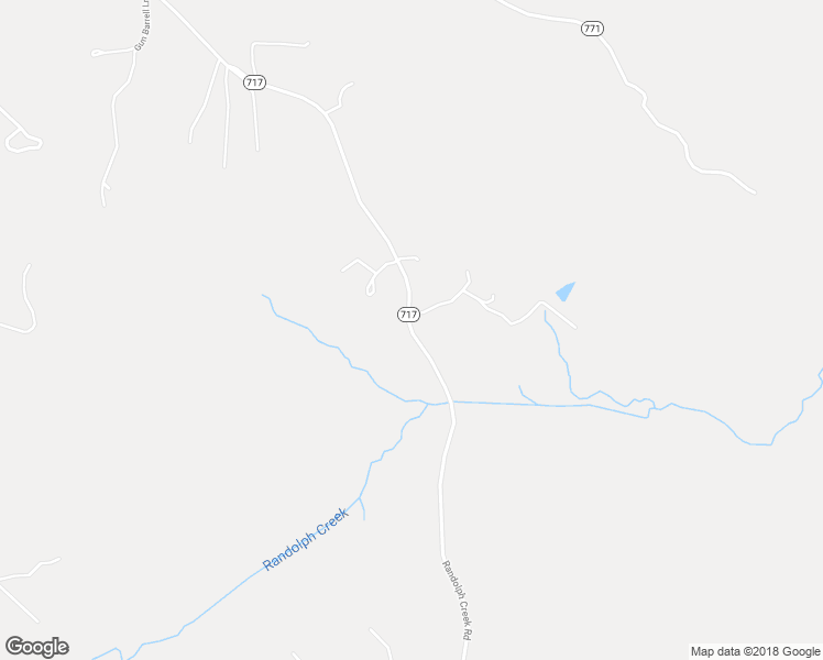 map of restaurants, bars, coffee shops, grocery stores, and more near Randolph Creek Road in New Canton