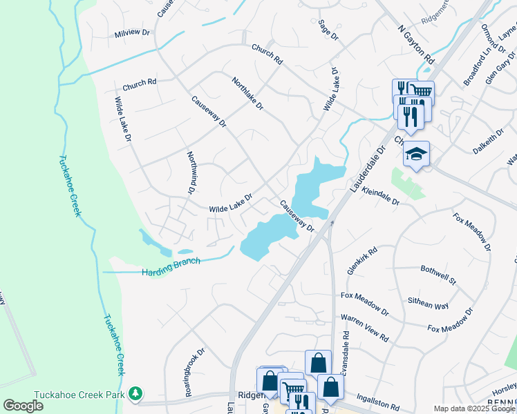 map of restaurants, bars, coffee shops, grocery stores, and more near 2730 Berkeley Pointe Drive in Richmond