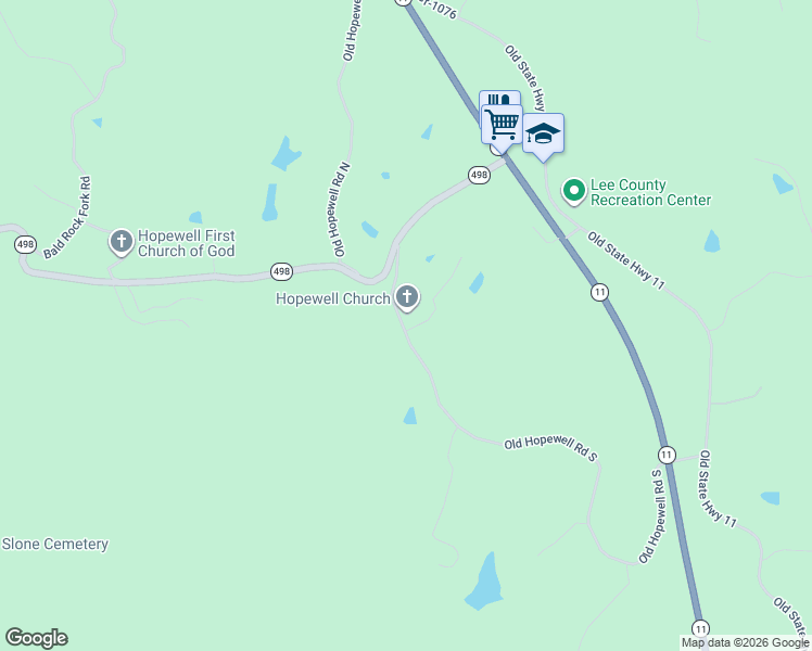 map of restaurants, bars, coffee shops, grocery stores, and more near 726 Old Hopewell Road South in Beattyville