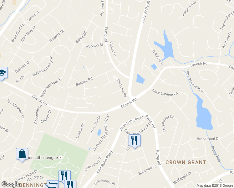 map of restaurants, bars, coffee shops, grocery stores, and more near 11713 Timber Mill Lane in Richmond
