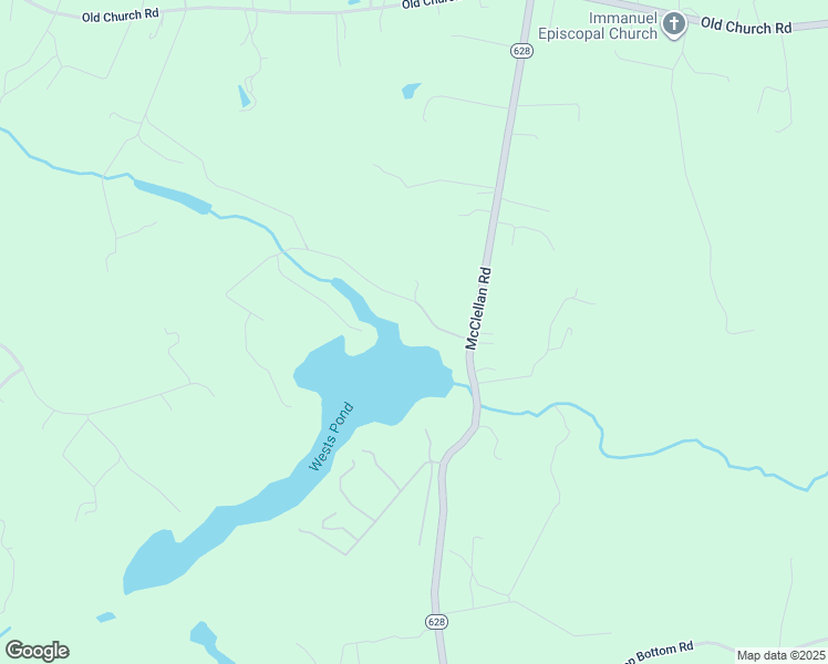 map of restaurants, bars, coffee shops, grocery stores, and more near 3399 Lake View Road in Mechanicsville