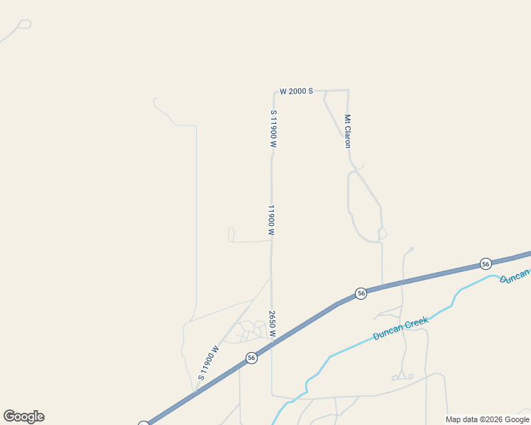map of restaurants, bars, coffee shops, grocery stores, and more near 2304 South 11900 West in Cedar City