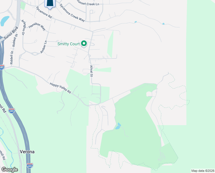 map of restaurants, bars, coffee shops, grocery stores, and more near 6656 Alisal Street in Pleasanton