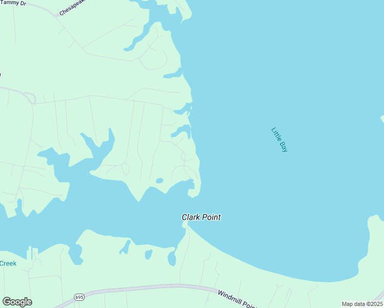 map of restaurants, bars, coffee shops, grocery stores, and more near 903 Clark Point Drive in White Stone