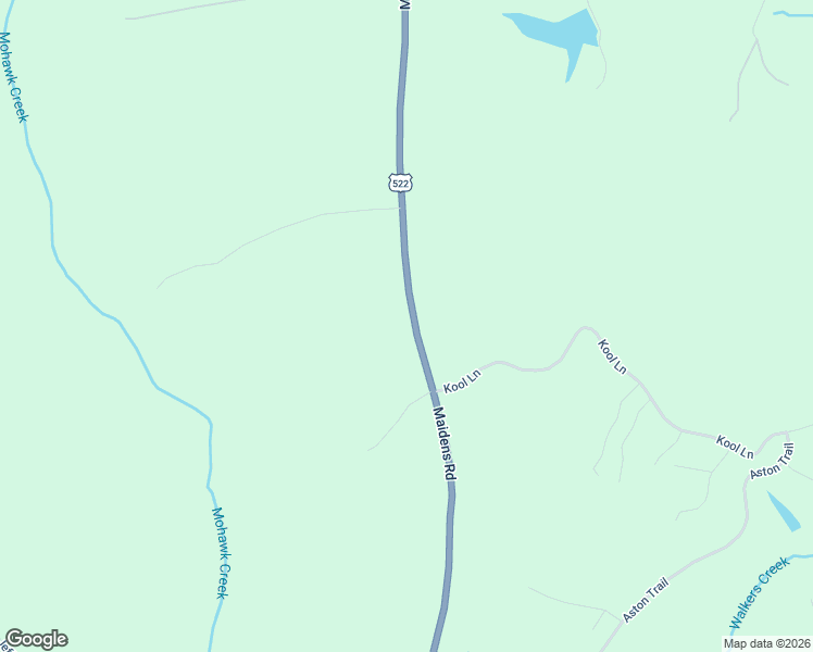 map of restaurants, bars, coffee shops, grocery stores, and more near 3847 Maidens Road in Powhatan