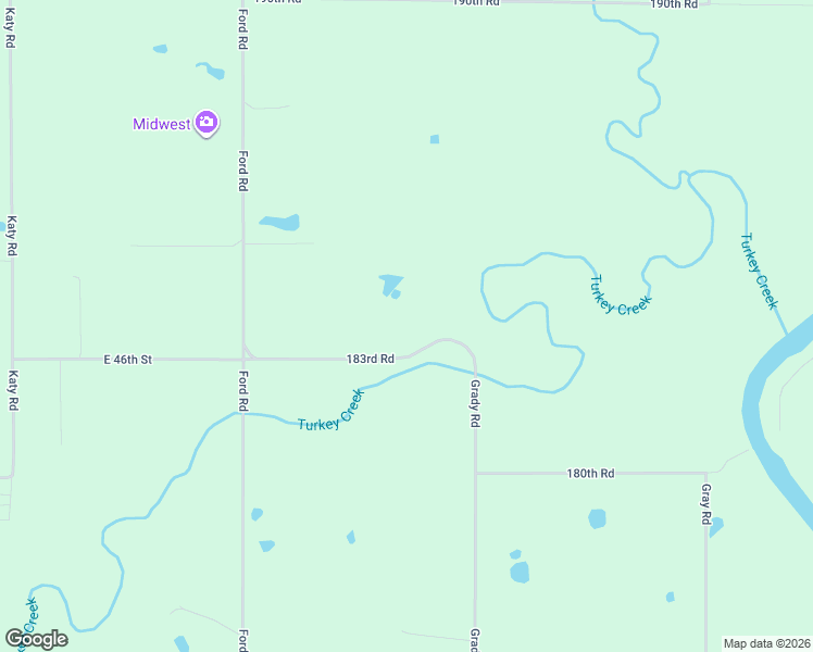 map of restaurants, bars, coffee shops, grocery stores, and more near 6201 183rd Road in Chanute