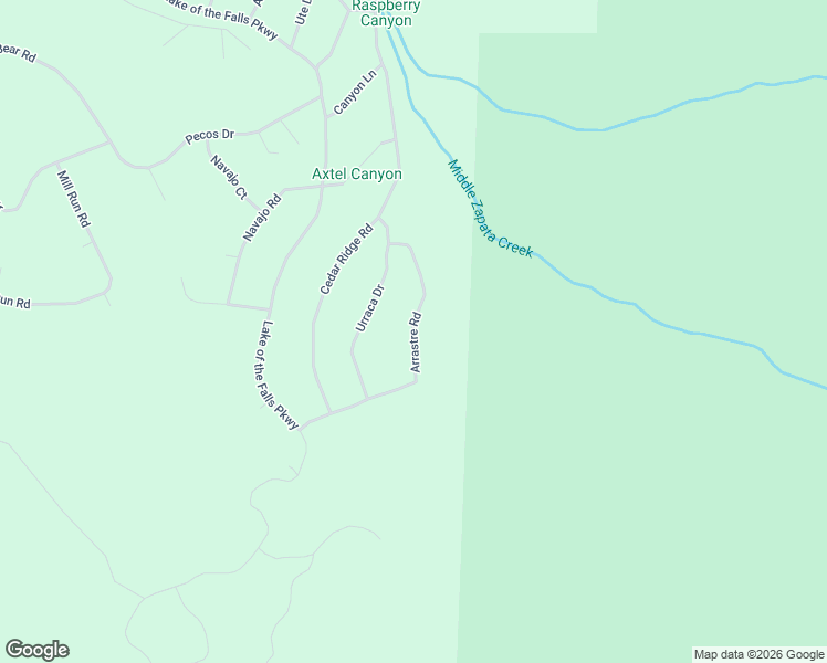 map of restaurants, bars, coffee shops, grocery stores, and more near Arrastre Road in Alamosa County