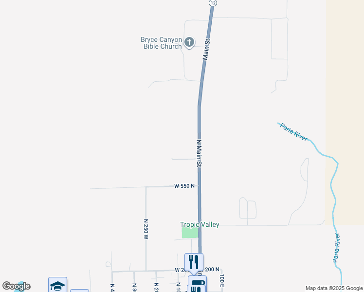 map of restaurants, bars, coffee shops, grocery stores, and more near in Tropic