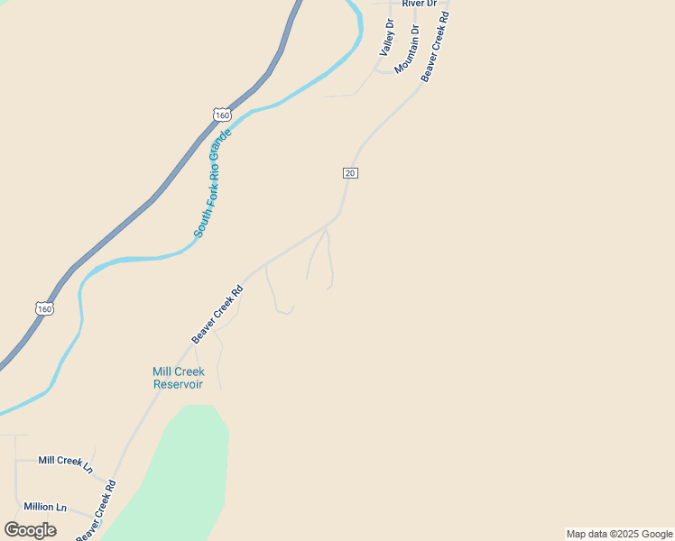 map of restaurants, bars, coffee shops, grocery stores, and more near 202 Annex Drive in South Fork