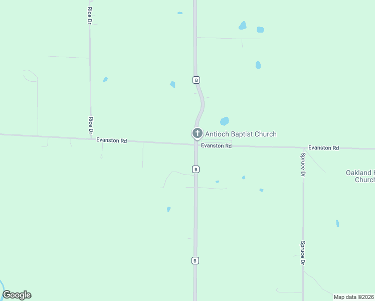 map of restaurants, bars, coffee shops, grocery stores, and more near 25936 Evanston Road in Lebanon