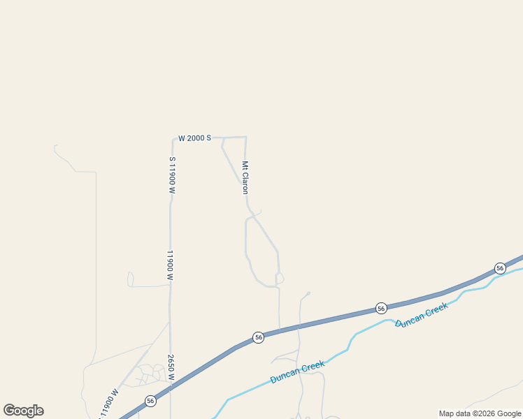 map of restaurants, bars, coffee shops, grocery stores, and more near 2410 South 11600 West in Cedar City