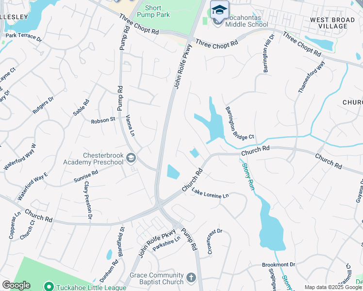 map of restaurants, bars, coffee shops, grocery stores, and more near 12023 Cottage Creek Court in Short Pump