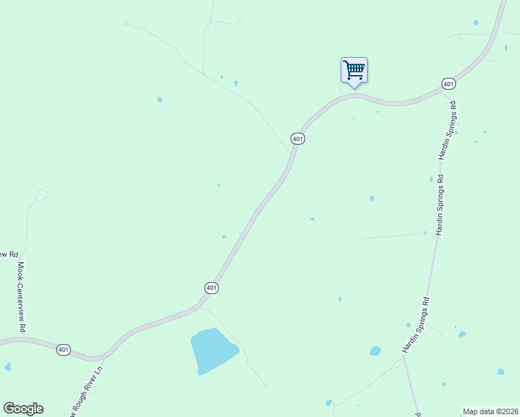 map of restaurants, bars, coffee shops, grocery stores, and more near State Highway 401 in Hudson