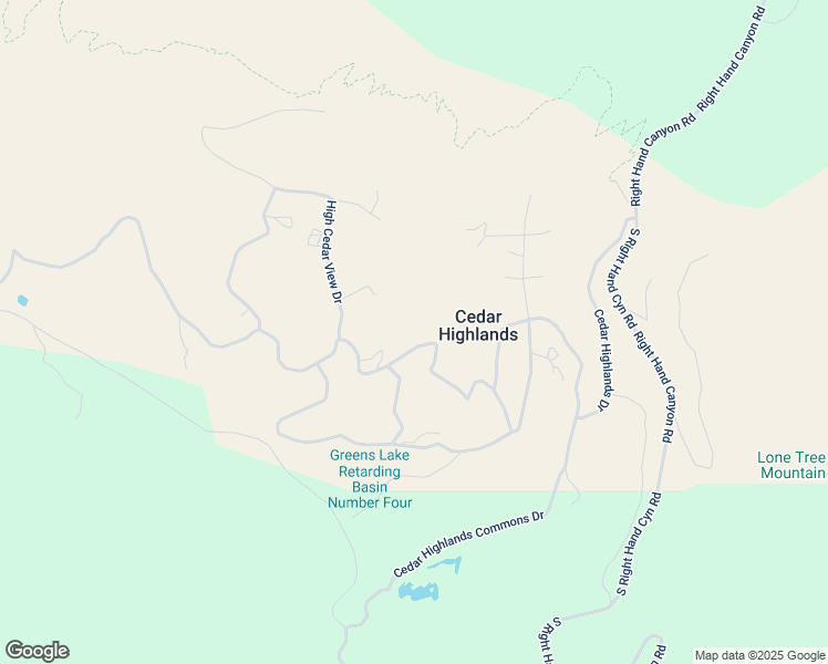 map of restaurants, bars, coffee shops, grocery stores, and more near 903 Cedar Highlands Drive in Cedar City