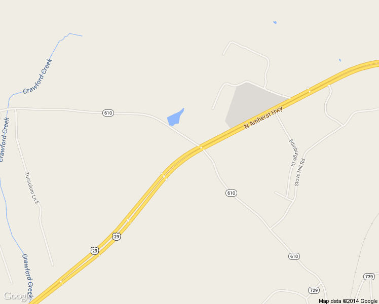 map of restaurants, bars, coffee shops, grocery stores, and more near 2077 N Amherst Hwy in Amherst