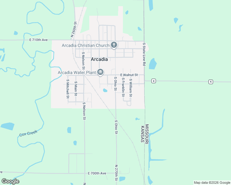 map of restaurants, bars, coffee shops, grocery stores, and more near 609 North 270th Street in Arcadia
