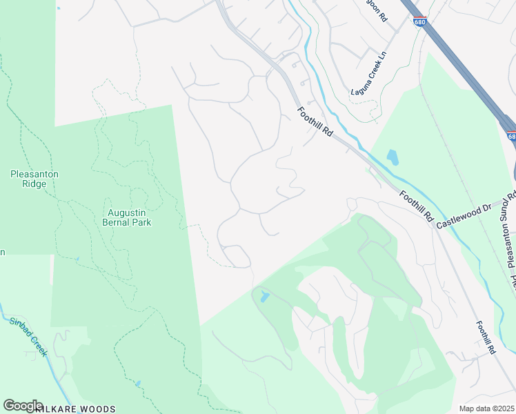 map of restaurants, bars, coffee shops, grocery stores, and more near 8509 Lupine Court in Pleasanton