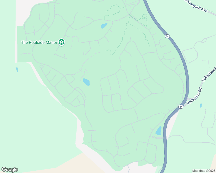 map of restaurants, bars, coffee shops, grocery stores, and more near 3625 Pontina Court in Pleasanton