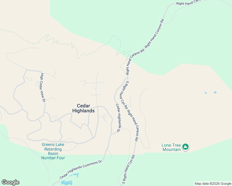 map of restaurants, bars, coffee shops, grocery stores, and more near 2008 East High Cedar Highlands Drive in Cedar City