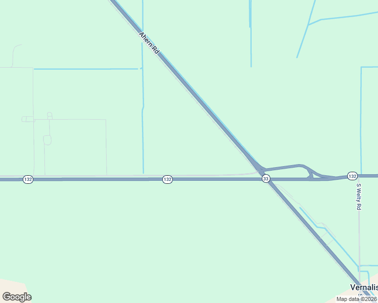 map of restaurants, bars, coffee shops, grocery stores, and more near 323 Vernalis Road in Tracy