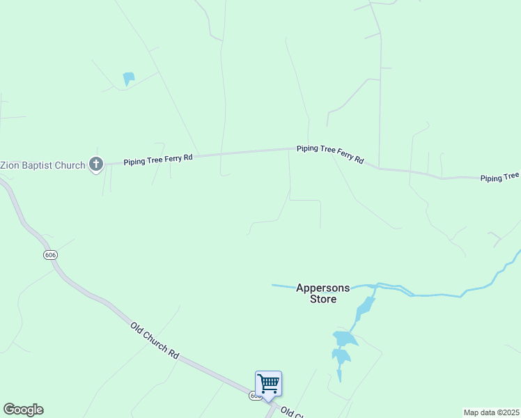map of restaurants, bars, coffee shops, grocery stores, and more near 8445 Parker Estates Drive in Mechanicsville